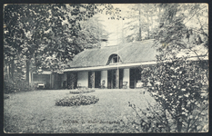 17708 Gezicht op de achterzijde van het huis Klein Zonheuvel (Amersfoortseweg 102a) te Doorn.